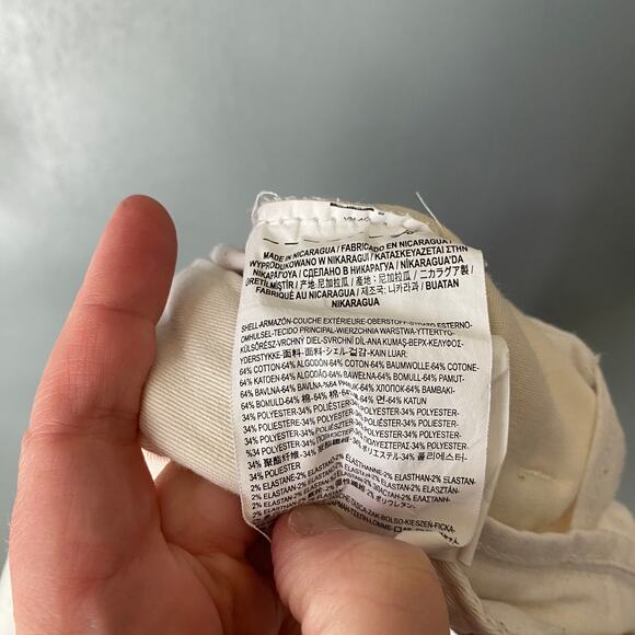 VANS Men's 32R White Ivory Chino Shorts Classic Skater Surfer Cotton Minimalist - Picture 5 of 11